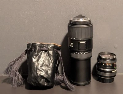 Lens Lot of 2 Sigma 70-300mm f/4-5.6 For Canon EF-S Mount + Yashica ML 50mm 1:2 - Image 1 of 4
