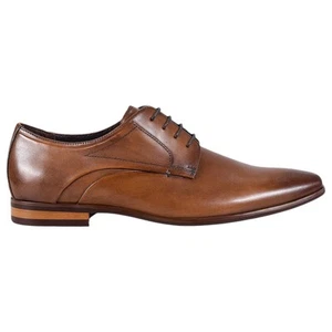 Zapatos con cordones de cuero de trabajo de coñac para hombre Julius Marlow Limbo - Imagen 1 de 6