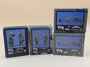 LOT - VERLINDEN 1013 Workshop Machines & Tools 1/35 German POW British Infantry+ - Picture 1 of 7