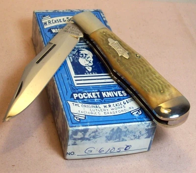 1990~W.R. CASE & SONS~MINT~61050 HONEY BONE COKE BOTTLE~LTD ED POCKET KNIFE~NIB - Image 1 of 4