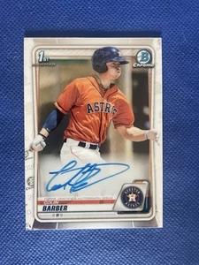 Colin Barber Auto First Bowman Chrome Astros - Imagen 1 de 1