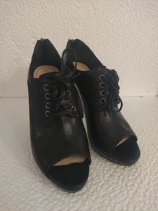 Scarpe Stivaletti Miu Miu N. 38 Pelle Nera - Imagen 1 de 16