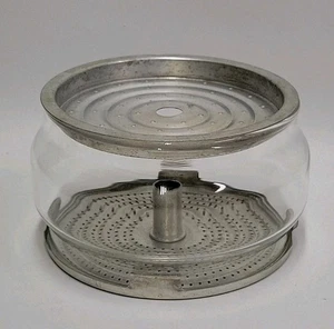 Replacement Glass Basket w Top & Bottom Seives For Pyrex 9 Cup Percolator 7759 - Picture 1 of 4