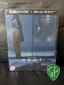 Heat - Zavvi 4K UHD Blu Ray Steelbook - NEW & SEALED - Picture 1 of 3