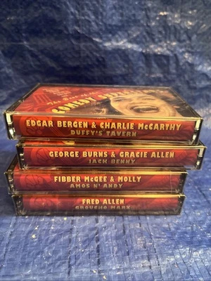 The Best Of The Comedy Superstars Cassette Set Original Radio Broadcasts NEW — 第 1/4 张图片