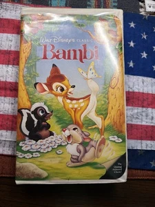 Walt Disney's Bambi VHS ORIGINAL Black Diamond EDITION 1994 942-1 - Bild 1 von 4
