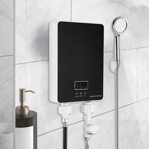 6000W Tankless Water Heater Electric Water Heater for bathroom With Shower Head - Picture 1 of 7