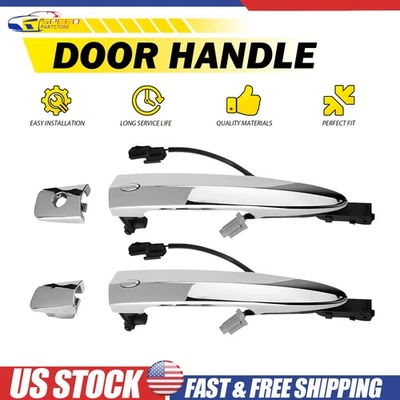 Front Side Door Left+Right Handle Fit 2009-2014 Nissan Maxima/Murano 806451AA0A - Image 1 of 4