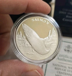 2003 National Wildlife Refuge System Centennial Medal - Bild 1 von 5