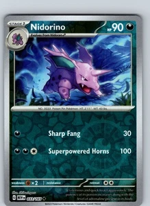 Nidorino 33/165 2023 151 Reverse Holo Uncommon - Bild 1 von 3