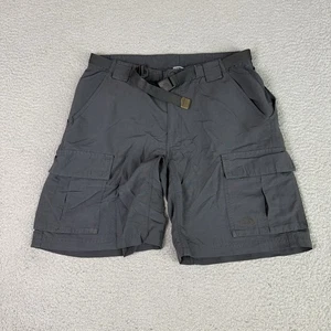The North Face Pantaloncini Cargo Uomo Grigio Medio Cintura 9" Tasche Escursionismo Outdoor M - Foto 1 di 12