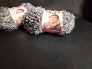 2 Bernat Blissful Skeins #89004 Midnight Mist - Picture 1 of 4