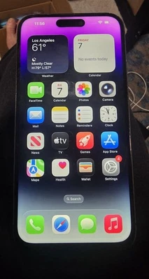 Apple iPhone 14 Pro Max - 256 GB - Deep Purple (AT&T).read Description - Image 1 of 4