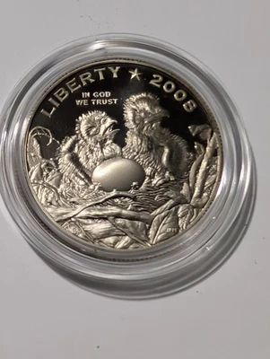 2008-S San Francisco Bald Eagle Commemorative Half 1/2 Dollar  - Image 1 of 2