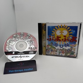 Puyo Puyo Sun - Sega Saturn Japanese Import US Seller
