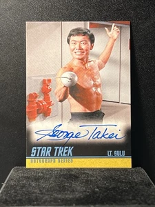 2011 Rittenhouse Star Trek TOS Remastered A230 George Takei as Lt Sulu Auto - Picture 1 of 2