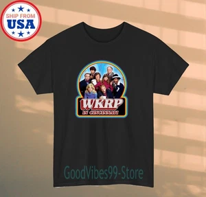 WKRP In Cincinnati TV Show Herren schwarz Größe S-5XL - Bild 1 von 1