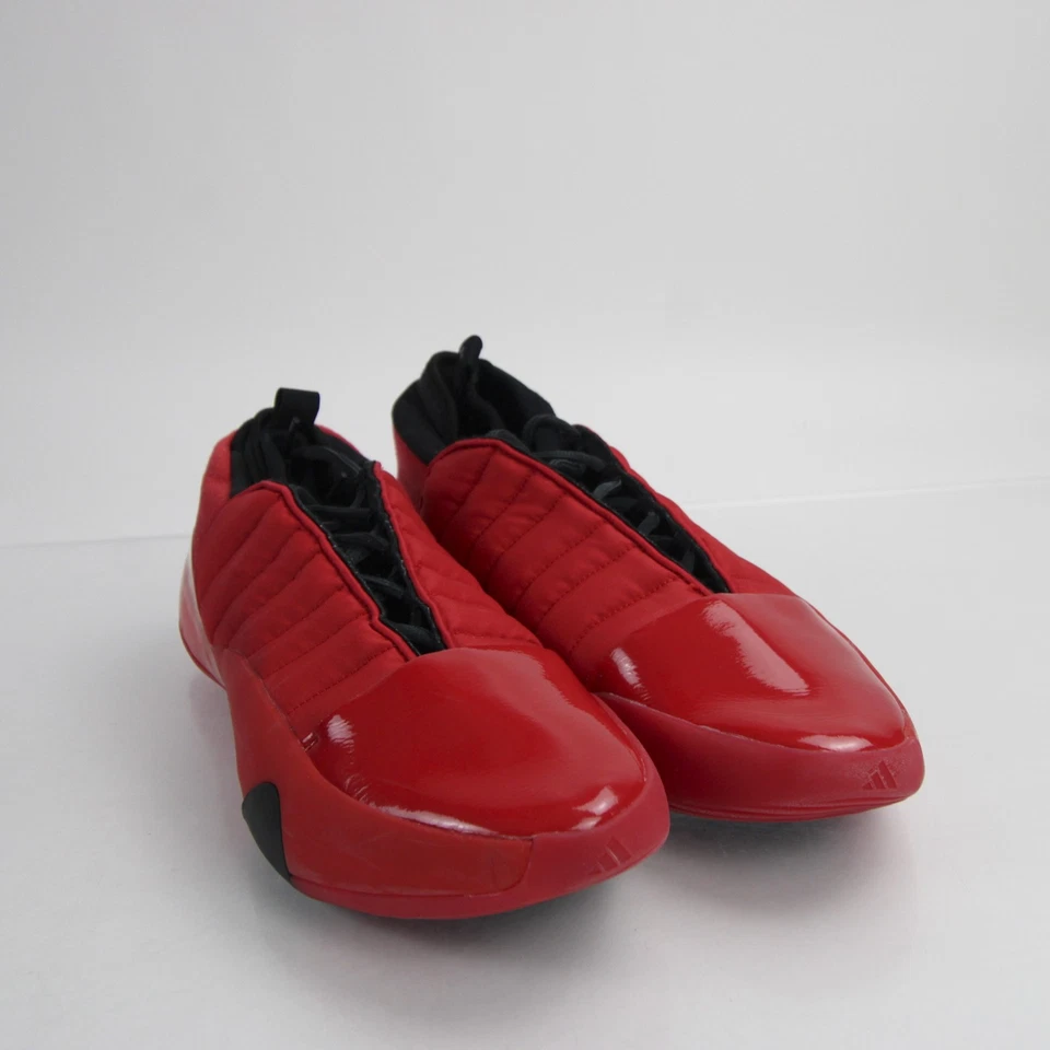 adidas Harden Basketball Shoe Men's Red/Black Used - Image 1 of 1