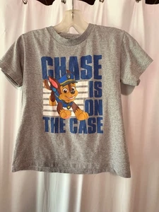 Chase Is On The Case Kids' T-Shirt - Cotton/Polyester - Size 7 - Picture 1 of 4