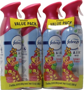 2 PK  Febreze  Air Refresher Gain Island Fresh 8.8 oz ea. - Picture 1 of 1