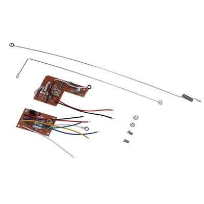 1 Set 4CH 40MHZ Remote Transmitter & Receiver Board with Antenna for DIY RC5079 - Image 1 of 4