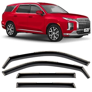 Parasoles de lluvia protectores de viento para Hyundai Palisade 2020-2025 - Imagen 1 de 8