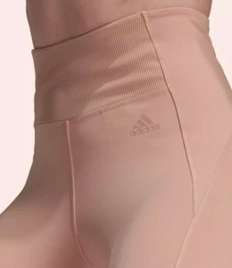 Adidas Aeroready Peach Training Workout Leggings Sz XS BNWT - Picture 1 of 6