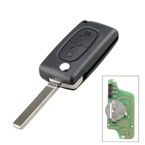 Llave con mando a distancia Virgen 0523 ASK VA2 para 407,C4,C5,C4 Picasso 433Mhz - Imagen 1 de 5