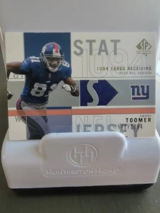 2001 SP Authentic - Stat Jerseys #SP-AT Amani Toomer /1094 (MEM) - Picture 1 of 2