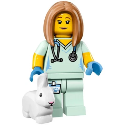LEGO Series 17 Collectible Minifigures 71018 - Veterinarian (SEALED) - Image 1 of 2