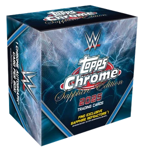 2025 Topps Chrome Sapphire WWE Hobby Box - Sealed - Confirmed Order - SHIPS ASAP - Picture 1 of 1
