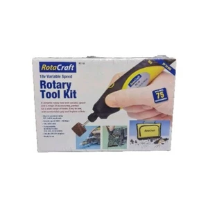 RotaCraft RC18X Rotationswerkzeug-Set - 18V variable Geschwindigkeit - inkl. 75 Zubehörteile ✅ - Bild 1 von 6