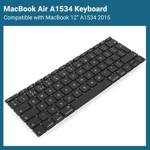 Teclado de repuesto para Apple MacBook Retina 12" Reino Unido A1532 - solo 2015 - Imagen 1 de 3