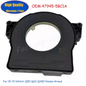 Sensor de ángulo de dirección para 15-19 Infiniti Q50 Q60 QX80 Nissan Armada 47945-5BC1A - Imagen 1 de 6