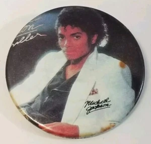Vintage Original 1980's Michael Jackson Thriller Button Pinback Collectible 2" - Picture 1 of 10