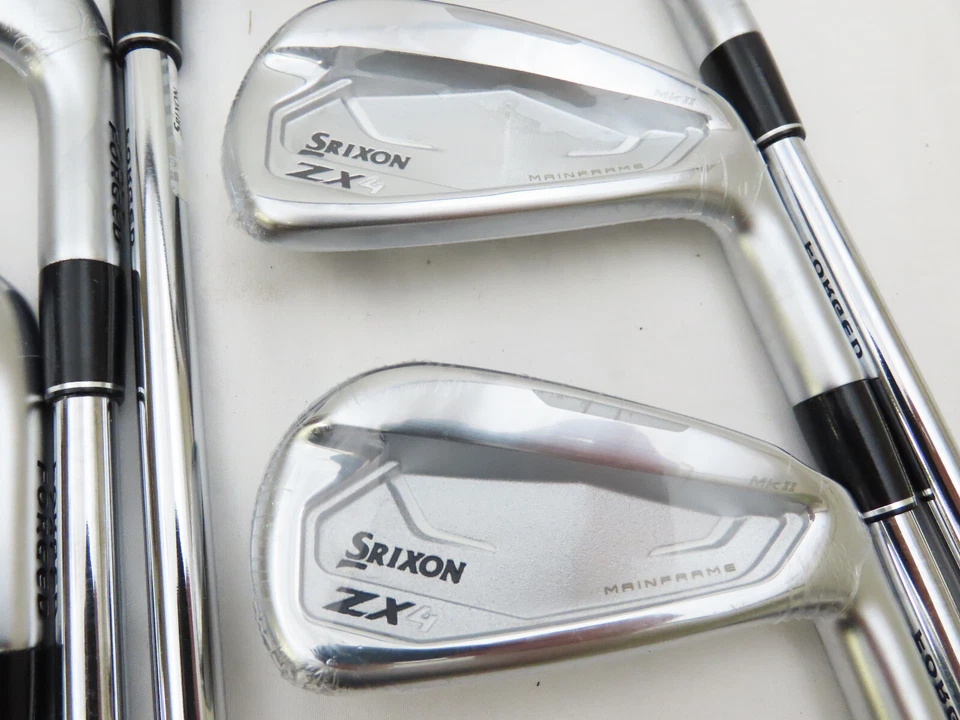 New Srixon Zx4 MKII iron set 4-PW irons KBS Tour Lite Regular R Flex Steel - Image 1 of 4
