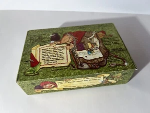 Vintage General Box Company Pencil School Box Troll Witch Elf Goblin Pixie RARE - Picture 1 of 9