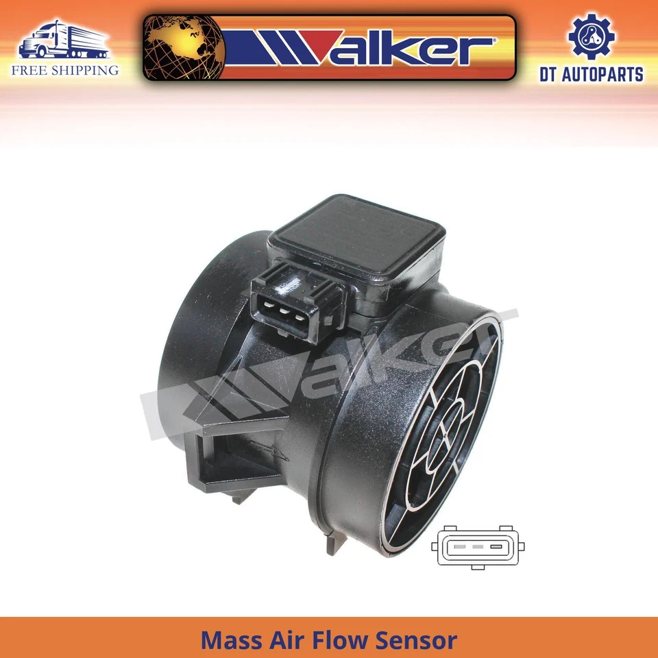 For 2000 Volvo V40 1.9L L4 Mass Air Flow Sensor Walker Foto 1 de 4