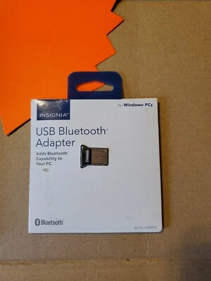 Insignia- Bluetooth 4.0 USB Adapter NS-PCY5BMA2 Adds Bluetooth To PC Exc Cond  - Image 1 of 2