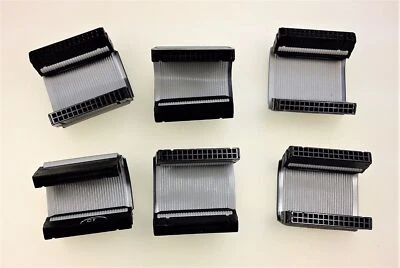 DEC 17-01092-01 VAX BI JUMPER CABLE, 30-CONDUCTOR, SHIELDED. SET OF 6 - Image 1 of 2