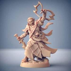 Mazmorras y dragones brujos elfos hechicero gremio artesano fantasía mazmorras y dragones miniatura - Imagen 1 de 2