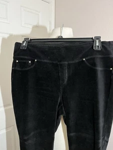 STYLE AND CO BLACK LEGGINGS. SIZE L - Picture 1 of 4