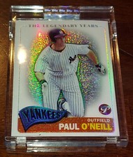 PAUL O'NEILL 2005 TOPPS PRISTINE REFRACTOR CARD#48 251/549 UNCIRCULATED ENCASED 