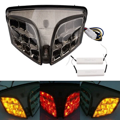 Señales de giro de luz trasera LED integradas para Suzuki GSXR 600/750 08-11 GSXR1000 S E Foto 1 de 4