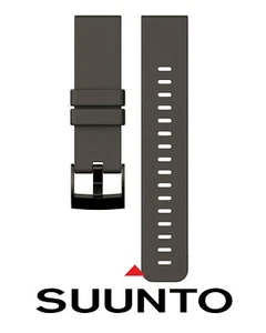 New 24mm SUUNTO Traverse Core Rubber Strap Black AW16 Diver Watch Band - Picture 1 of 2