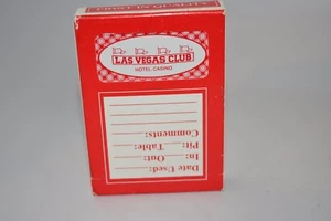 Playing Cards LAS VEGAS CLUB Casino Souvenir Deck - Picture 1 of 6