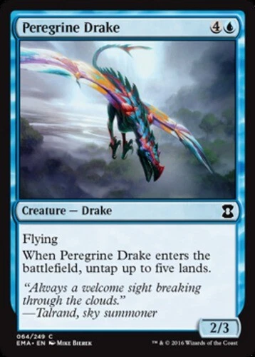 x1 Peregrine Drake - Eternal Masters - NM - MTG - Image 1 of 1