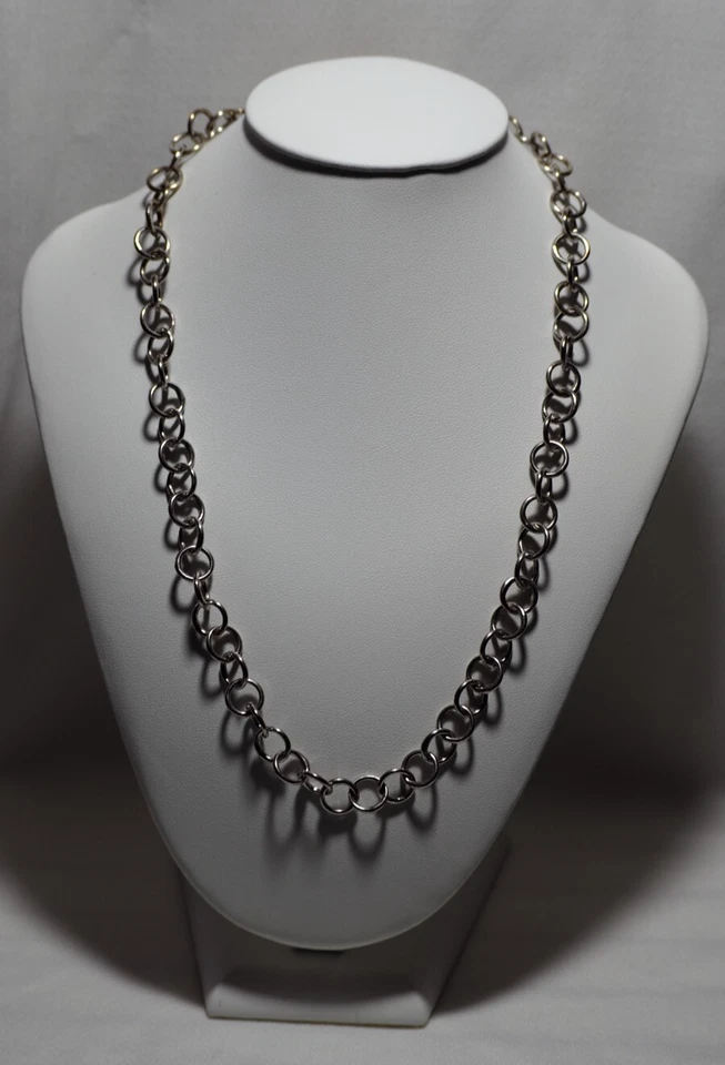 Collana in argento 925/°°° rodiato da 60cm - Immagine 1 di 1