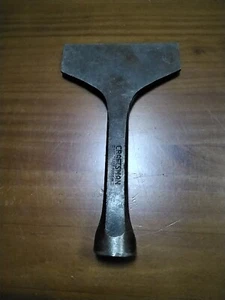 4" Craftsman Sears 6558 Wide Cold Chisel Tool Brick Buster Vtg Used - Picture 1 of 4