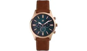 SPIRIT Mens Lovely Analogue Display Classic Brown Strap Watch - Picture 1 of 4